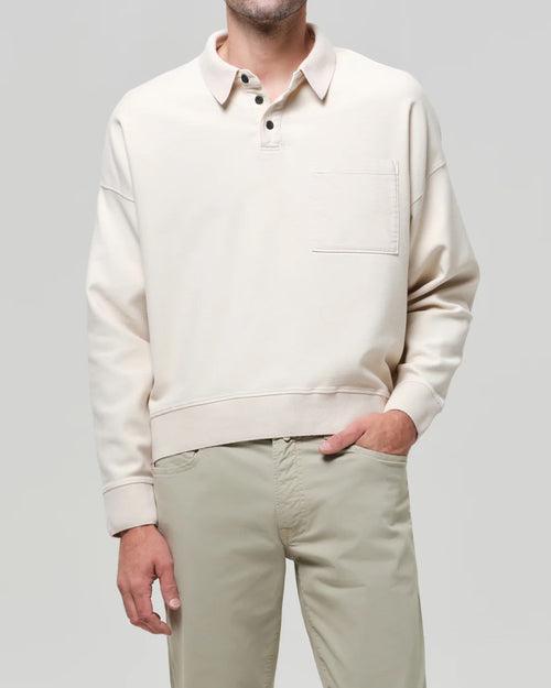 RUGBY POLO / ECRU