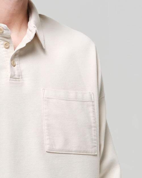 RUGBY POLO / ECRU