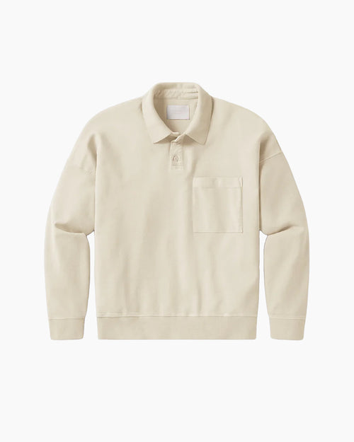 RUGBY POLO / ECRU