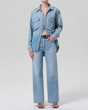ANNINA HIGH RISE WIDE LEG / TULAROSA