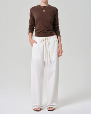 AURORA PULL ON TROUSER / CREAM