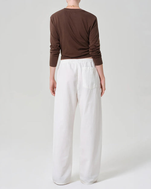 AURORA PULL ON TROUSER / CREAM
