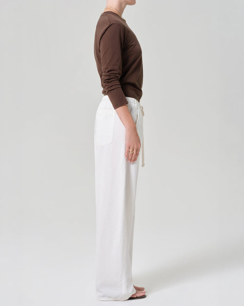 AURORA PULL ON TROUSER / CREAM