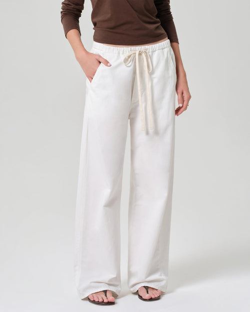 AURORA PULL ON TROUSER / CREAM
