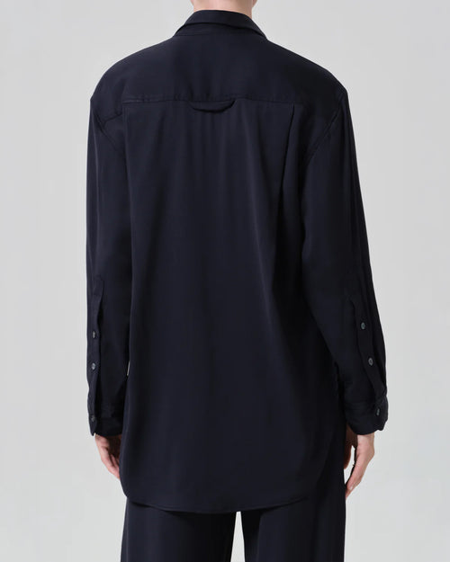 KAYLA SHIRT / NAVY