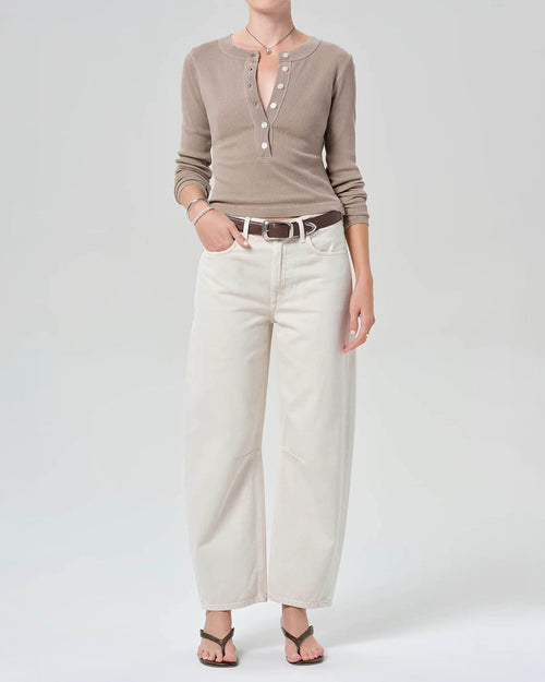 MIRO RELAXED JEAN / ALMONDETTE