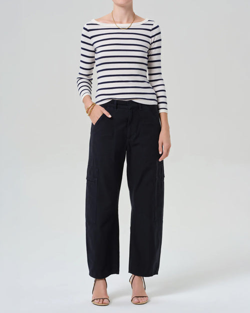 MARCELLE LOW SLUNG EASY CARGO / TRUE NAVY