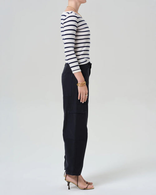 MARCELLE LOW SLUNG EASY CARGO / TRUE NAVY
