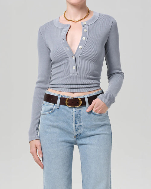 VARRA HENLEY / BLUE GREY