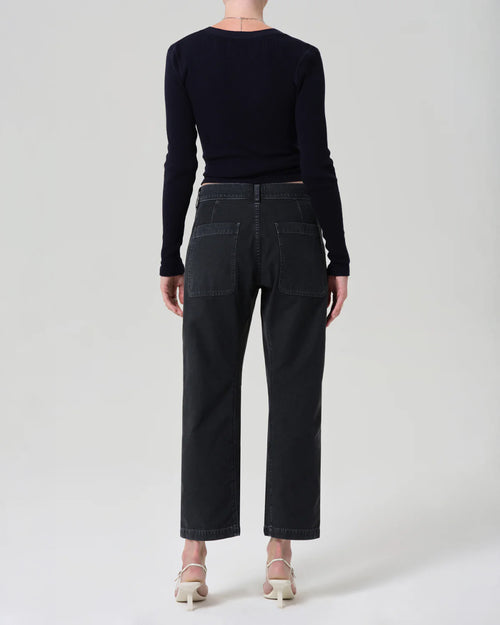 WINSLOW UTILITY PANT / WASHED BLACK