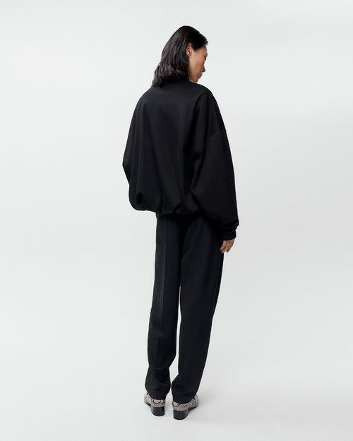 BALLOON QUARTER-ZIP / BLACK