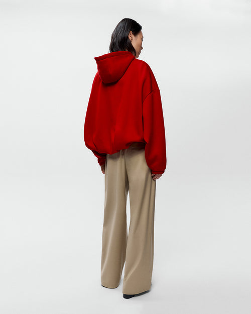 BALLOON HOODIE / RED