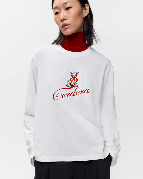 CORDERA LONG-SLEEVED T-SHIRT / WHITE