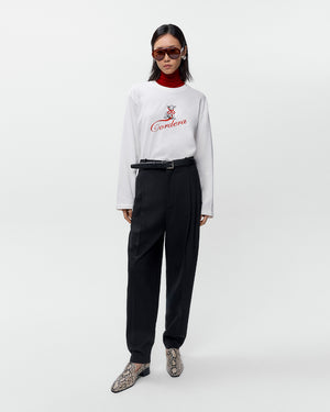 CORDERA LONG-SLEEVED T-SHIRT / WHITE