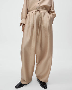 MAXI PANTS / BEIGE