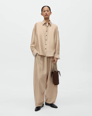 MAXI PANTS / BEIGE
