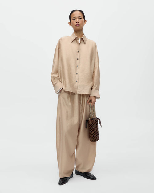 MAXI PANTS / BEIGE