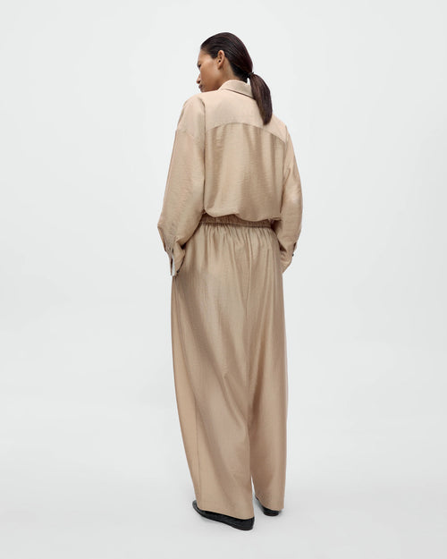MAXI PANTS / BEIGE