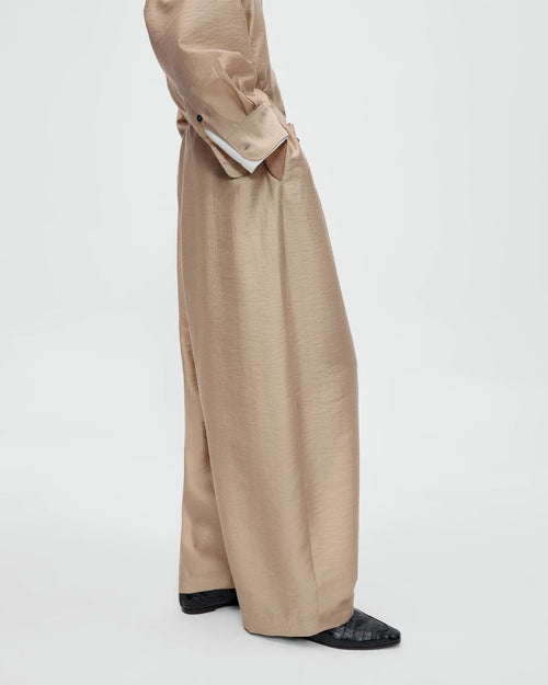 MAXI PANTS / BEIGE