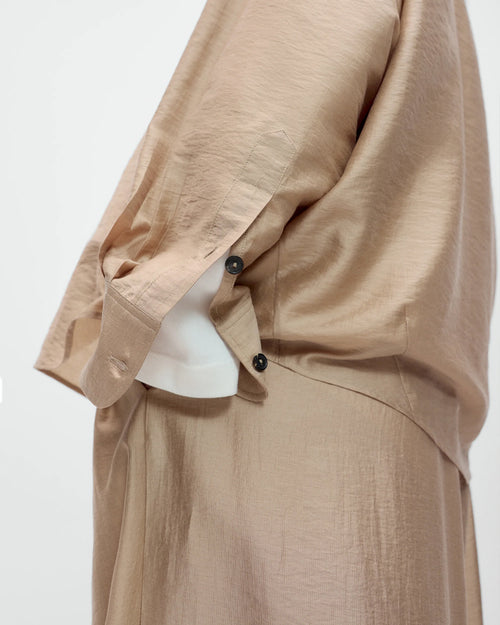 OVERSIZED SHIRT / BEIGE