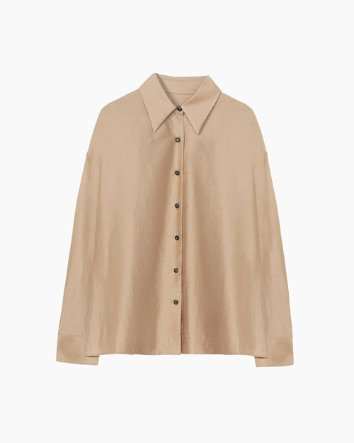 OVERSIZED SHIRT / BEIGE