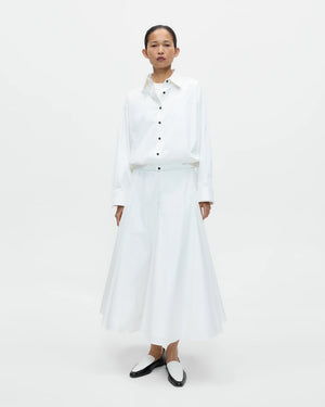 BOMBER SHIRT / WHITE