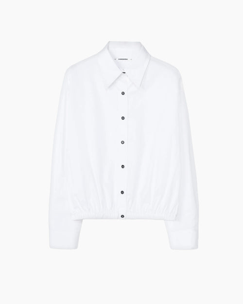 BOMBER SHIRT / WHITE