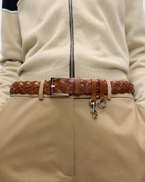 WOVEN BELT / TAN