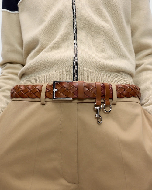 WOVEN BELT / TAN