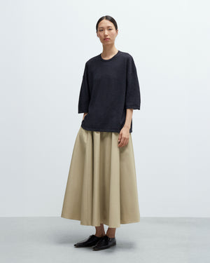 TECHNICAL SKIRT / CAMEL