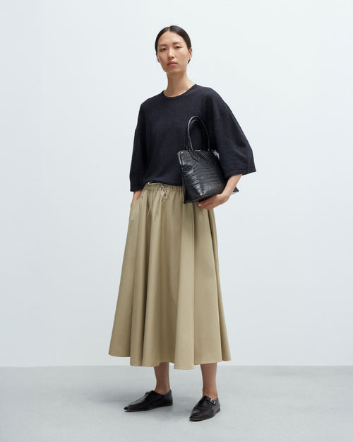 TECHNICAL SKIRT / CAMEL