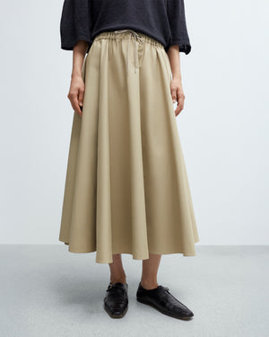TECHNICAL SKIRT / CAMEL