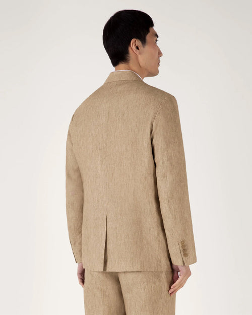 LINEN BLAZER / DUNE MELANGE
