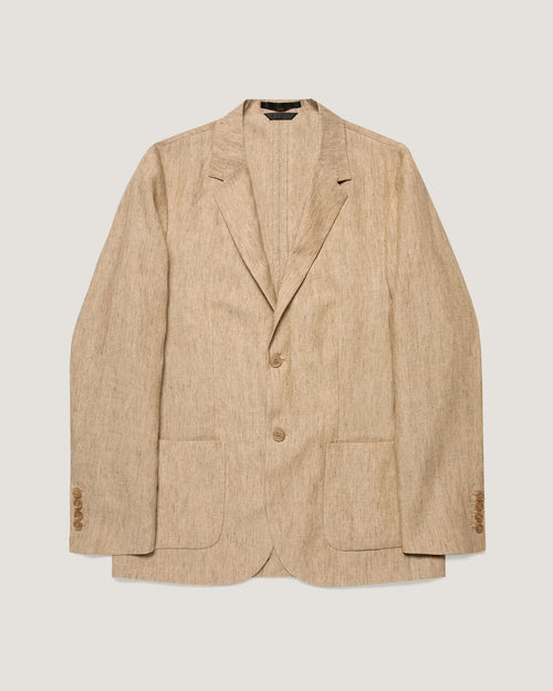 LINEN BLAZER / DUNE MELANGE