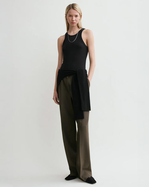 CURVED RIB TANK / BLACK