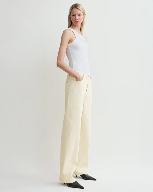 CURVED RIB TANK / WHITE