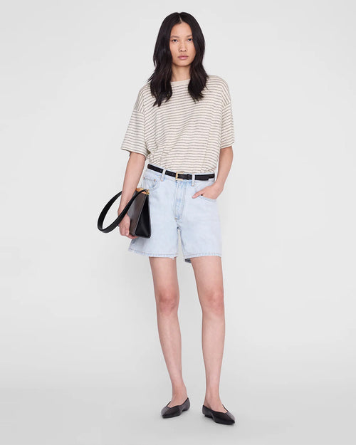 CADE TEE / BLACK STRIPE