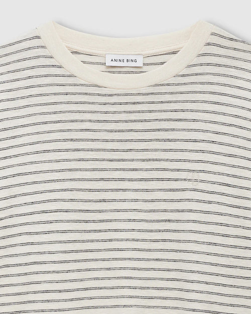 CADE TEE / BLACK STRIPE