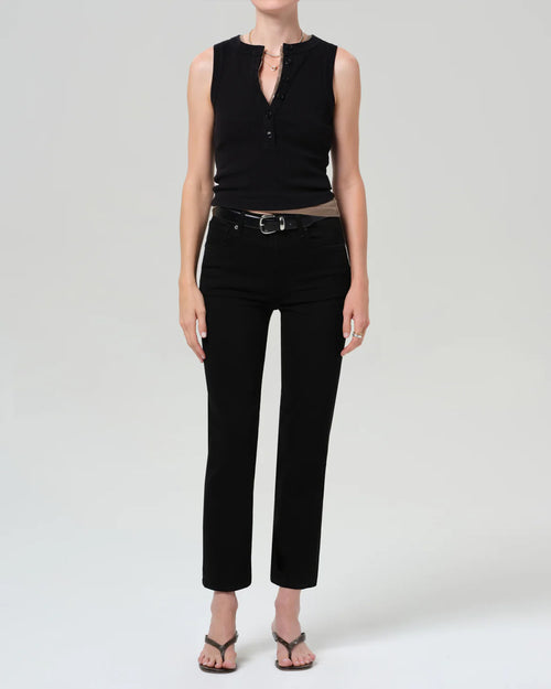 CAIA STRAIGHT / PLUSH BLACK