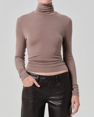CARADENE TURTLENECK / COCOA