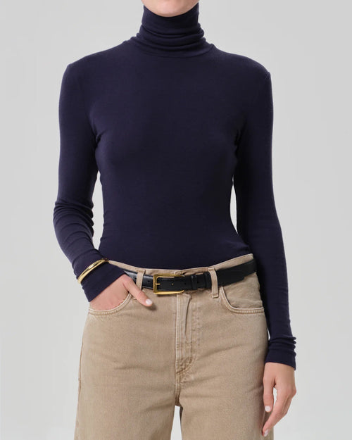 CARADENE TURTLENECK / NAVY