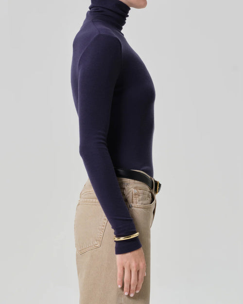 CARADENE TURTLENECK / NAVY