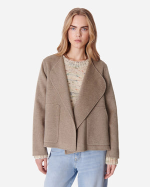 CHANN JACKET / TAUPE