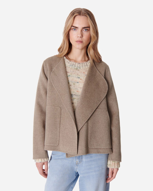 CHANN JACKET / TAUPE