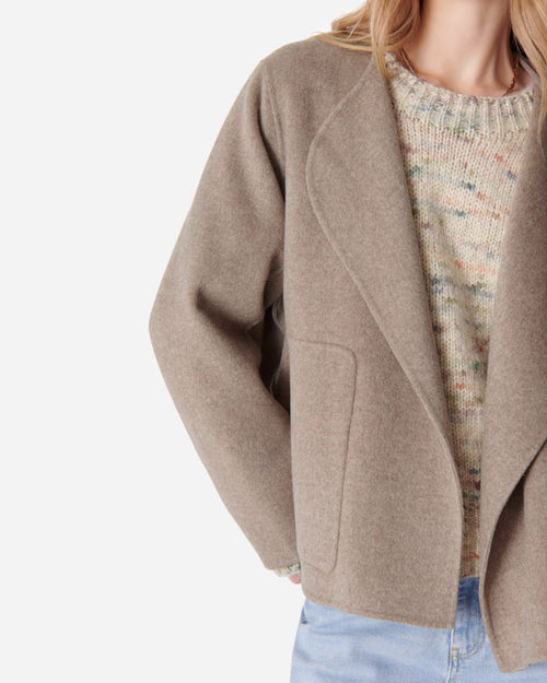 CHANN JACKET / TAUPE