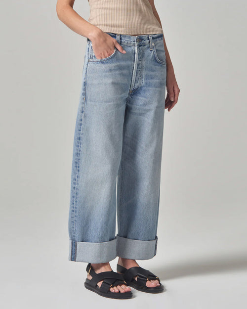 AYLA BAGGY CUFFED CROP / GEMINI