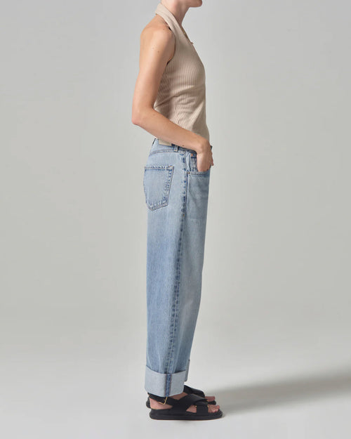 AYLA BAGGY CUFFED CROP / GEMINI