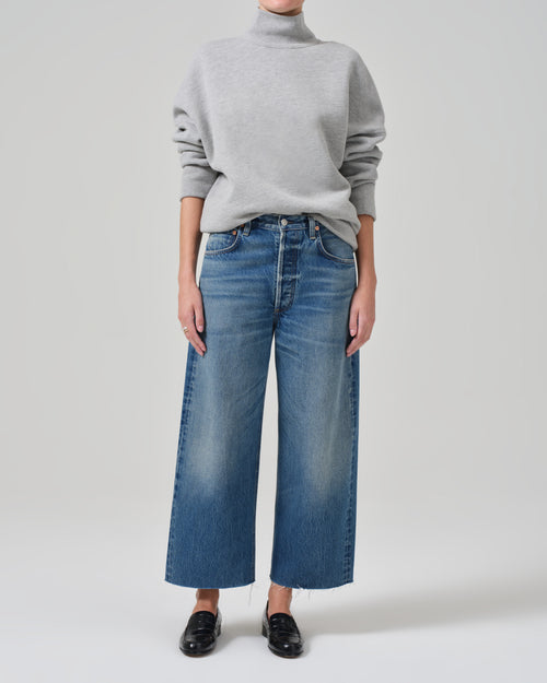 AYLA RAW HEM CROP / DOHENY