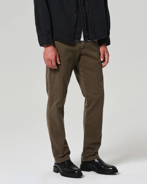 ELIJAH RELAXED STRAIGHT CHINO TWILL / PINE