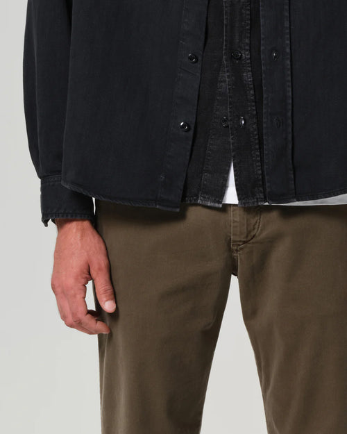 ELIJAH RELAXED STRAIGHT CHINO TWILL / PINE